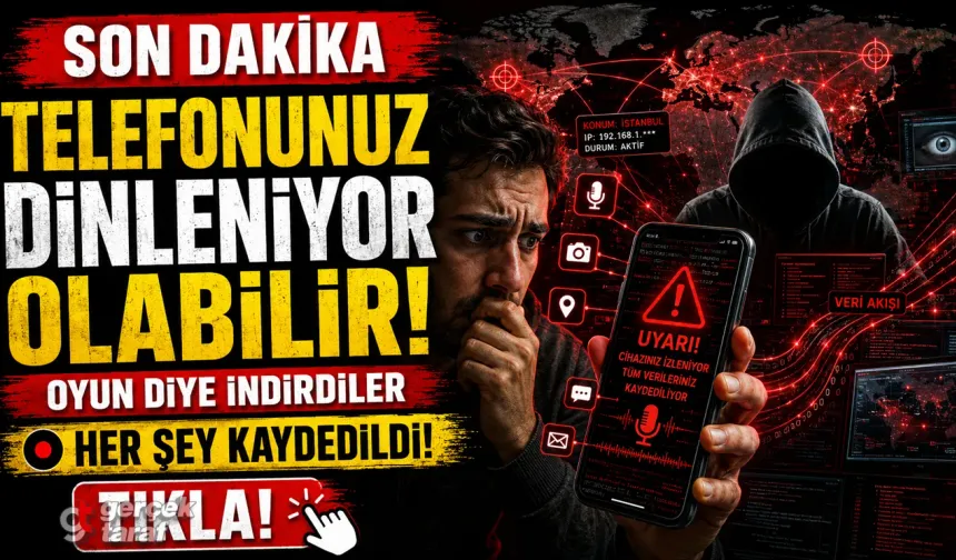 Oyun diye indirdi, ekran, ses, mesajlar… hepsi gitti