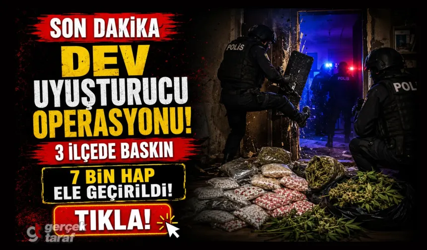Polis bastı: Evlerden uyuşturucu fışkırdı!