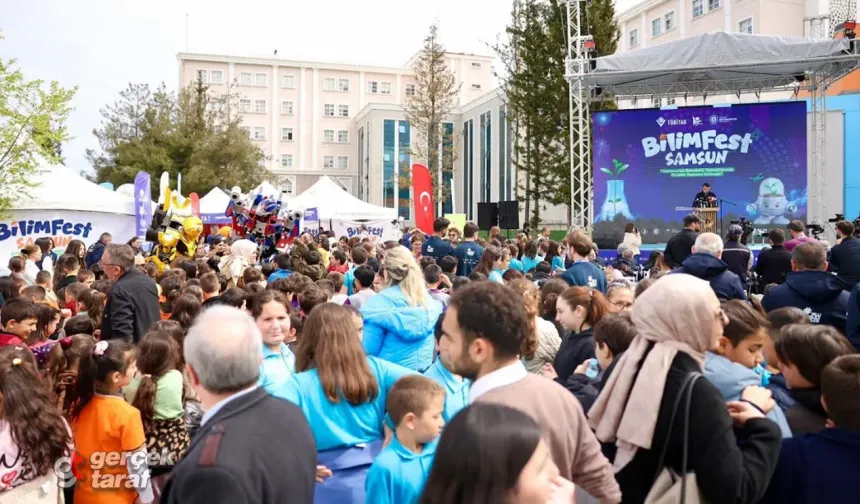 Samsun’da Bilim Meşalesi Yandı: BİLİMFEST’e İlk Günden Yoğun İlgi!