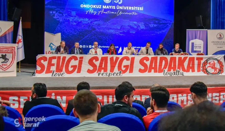 Samsunspor’dan OMÜ’de Anlamlı Buluşma! Gençlere İlham