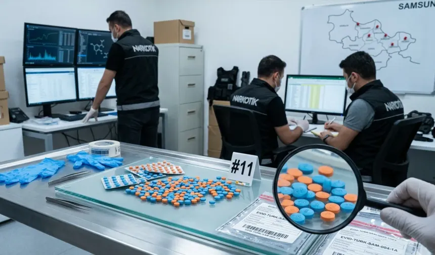 Samsun Atakum’da Büyük Uyuşturucu Operasyonu