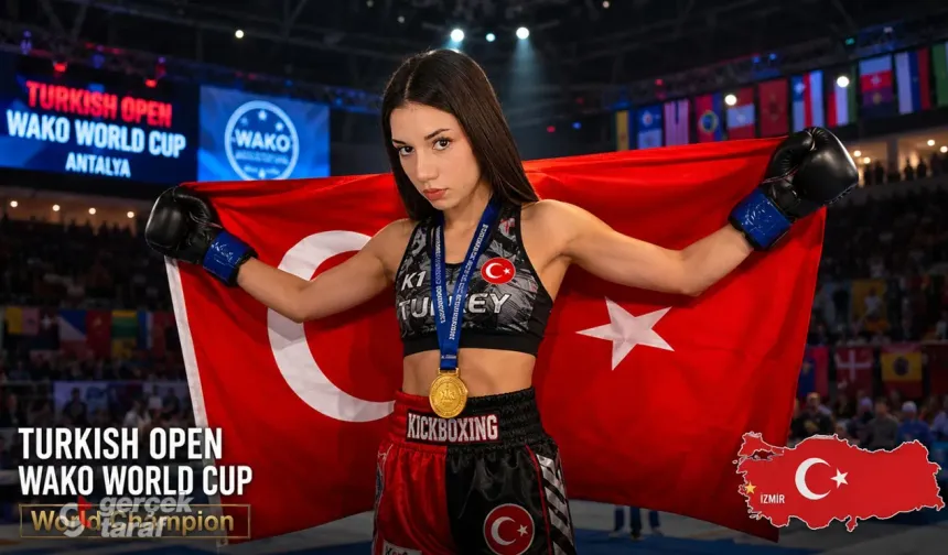 İzmir’den Dünya Zirvesine: 18 Yaşındaki Ceylin Ceylan Kickboksta Dünya Şampiyonu Oldu!
