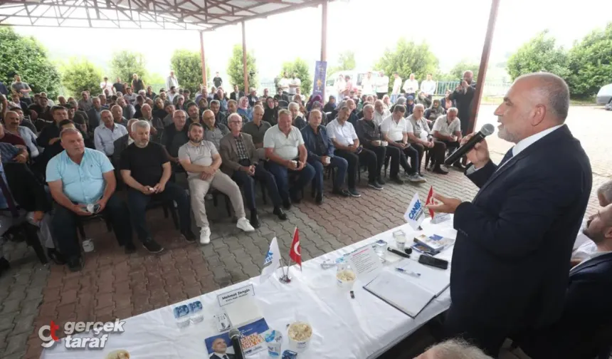 Başkan Sandıkçı Kozlu Mahallesi'nde Vatandaşın Sorularını Yanıtladı