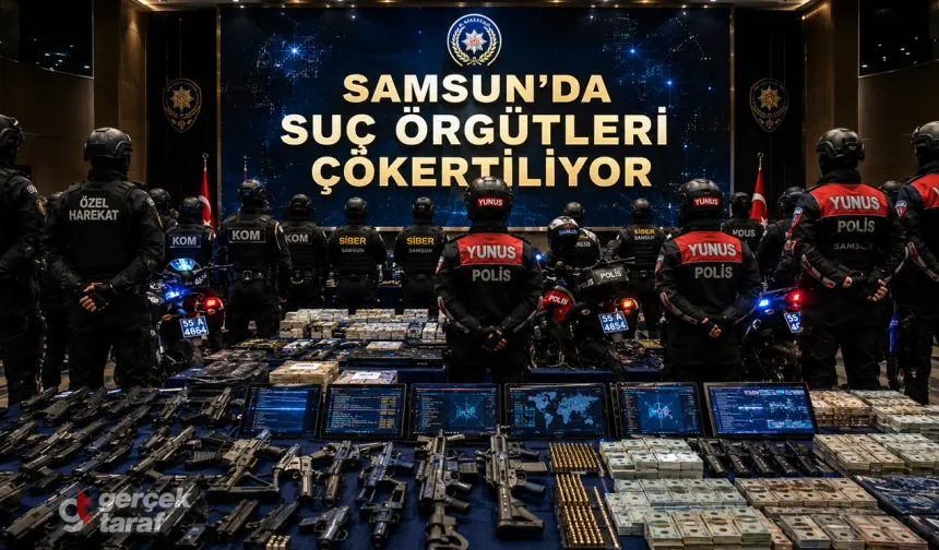 Tüm Birimler Aynı Anda Düğmeye Bastı, Samsun Baştan Aşağı Temizleniyor