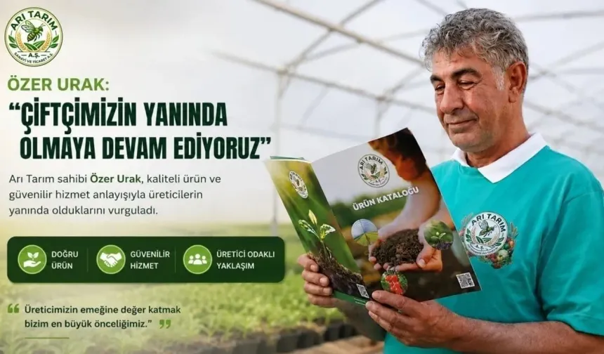 Arı Tarım'dan Konya'ya dev yatırım! Tuzlukcu'da 300 dönümlük jeotermal sera kurulacak