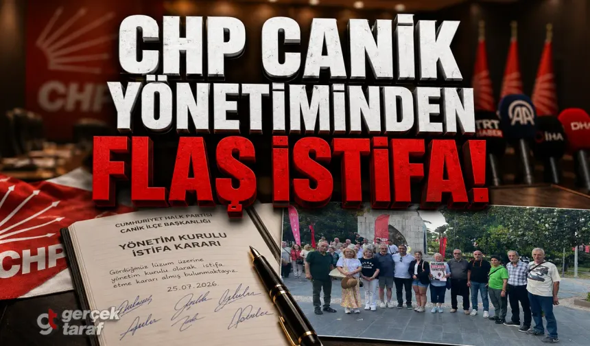 Samsun CHP'de Deprem! Canik İlçe Yönetimi, Kadın ve Gençlik Kollarıyla Topluca İstifa Etti!