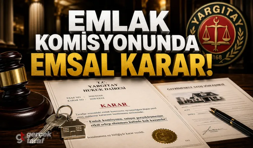 Yargıtay’dan Emlakçıları ve Ev Alacakları İlgilendiren Emlak Komisyonu Emsal Kararı