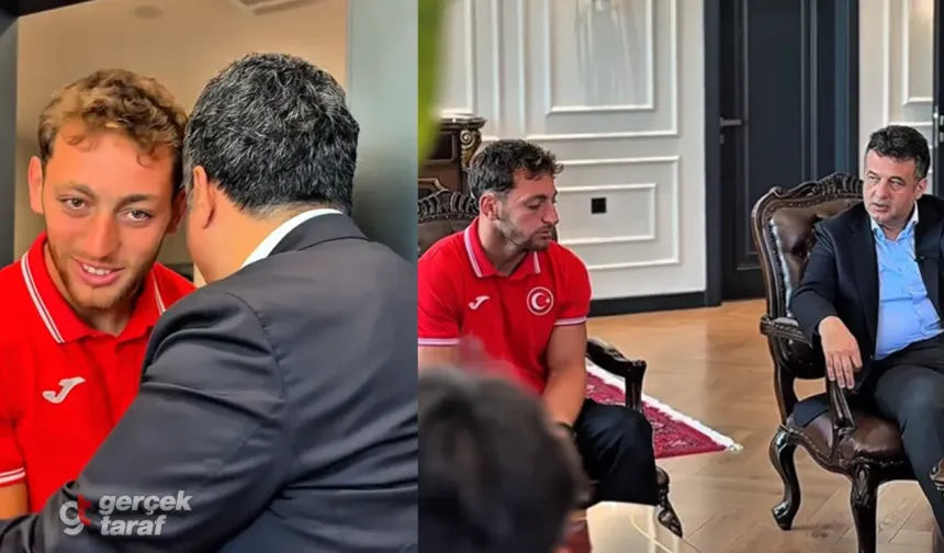 Samsunlu Milli Sporcu Resul Aydın Avrupa İkincisi Oldu! Başkan Halit Doğan Başarıyı Kutladı