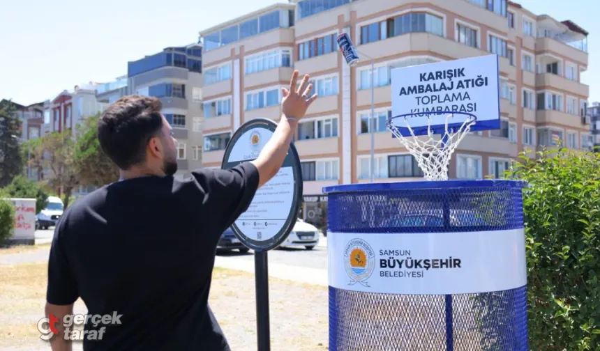Samsun Sahilinde Sıfır Atık Dönüşümü Başladı! Adnan Menderes Bulvarı'nda Yeni Dönem