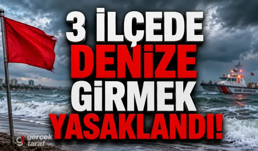 Samsun'un 3 İlçesinde Denize Girmek Yasaklandı!