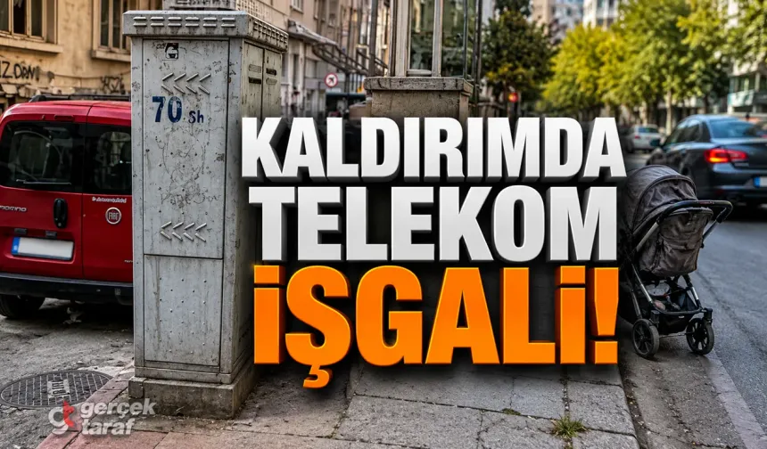 İlkadım’da Kaldırım İşgali Tepki Çekiyor: Telekom Kutuları Yayaları Yola İtiyor!