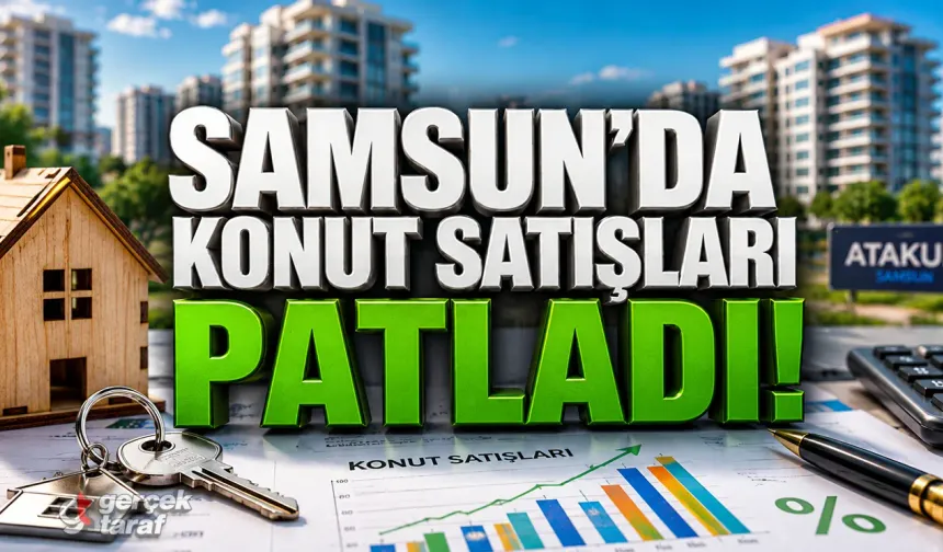 Samsun'da Konut Satışları Patladı