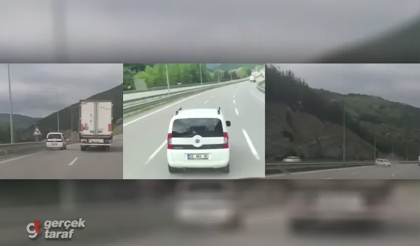 Samsun Kavak Yolunda Tehlikeli Kovalamaca Kazayla Bitti
