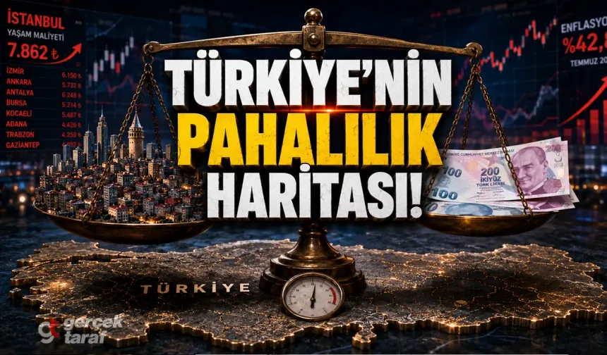 TÜİK Türkiye’nin "Pahalılık Haritası"nı Çıkardı! İstanbul Zirvede, Güneydoğu Dipte: İşte Samsun’un Yaşam Maliyeti Durumu!
