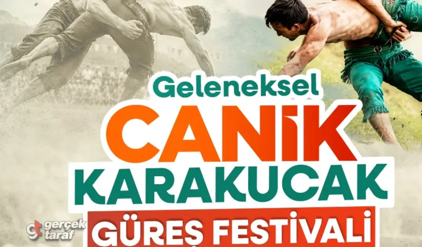 Samsun Canik Karakucak Güreş Festivali Başlıyor