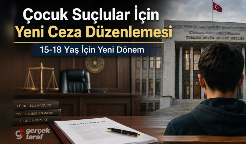 15-18 yaş çocuklara ağır suçlarda yeni ceza dönemi