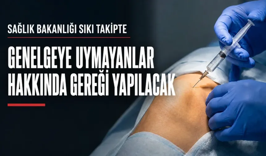 PRP ve Hyalüronik Asit Tedavisinde Yeni Genelge: Hastaneler Sorumlu Olacak