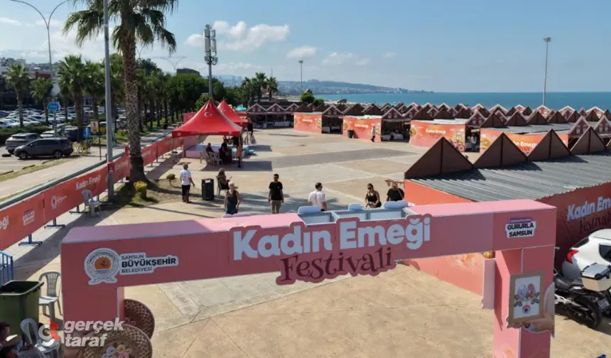 Samsun Kadın Emeği Festivali Başladı