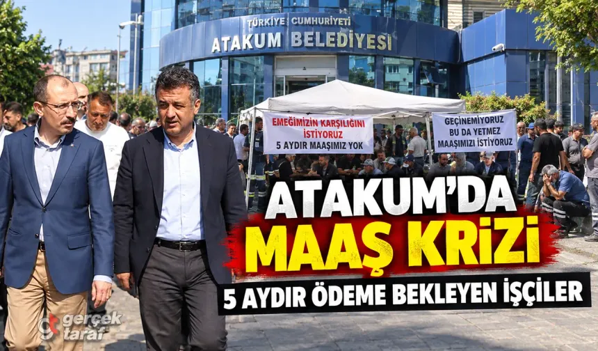 Atakum’da Maaş Krizi'nde Halit Doğan ve Mehmet Muş Devreye Girdi