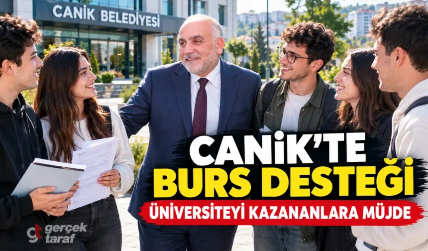 Samsun Canik'ten üniversiteyi kazananlara burs