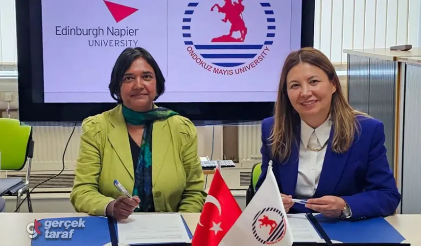 OMÜ, İskoçya'da Stratejik İş Birliğine İmza Attı