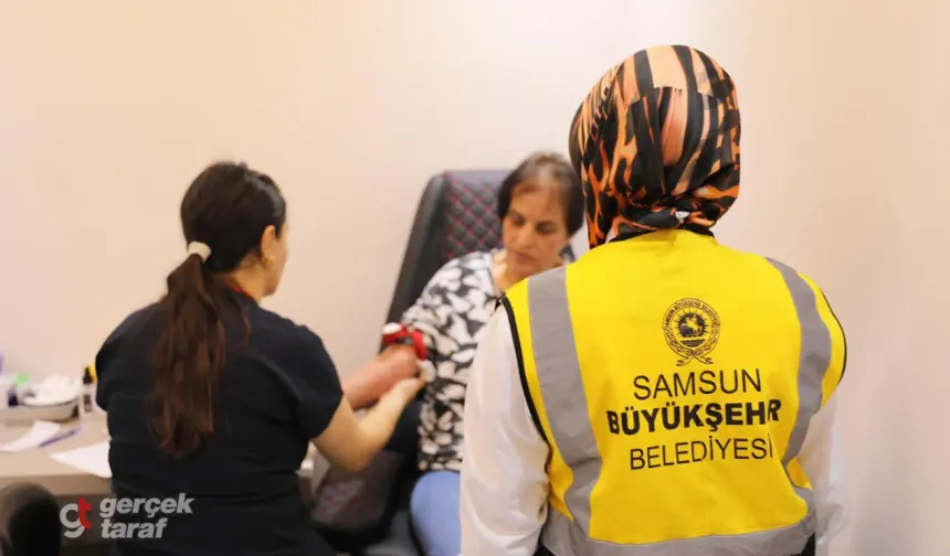 Samsun'da yaşlı evli çiftlere ücretsiz check-up