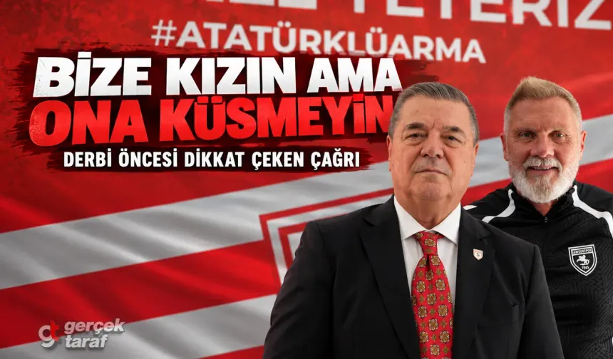 Samsunspor’dan Trabzonspor derbisi öncesi birlik çağrısı: “Yeni bir sayfa açalım”