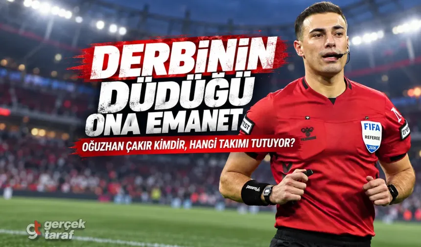 Samsunspor-Trabzonspor hakemi Oğuzhan Çakır kimdir? Nereli, kaç yaşında, hangi takımı tutuyor?