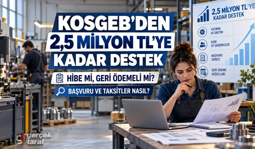 KOSGEB nedir, nasıl başvurulur? KOSGEB desteği hibe mi, faizsiz mi?
