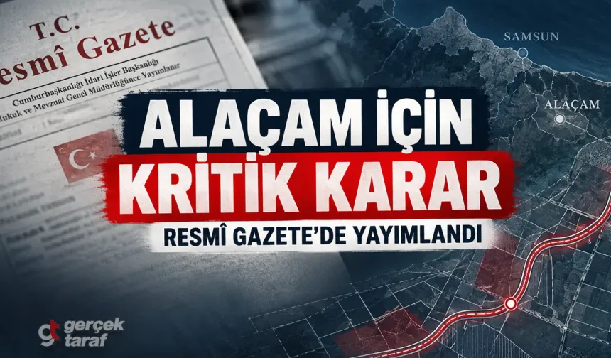 Samsun Alaçam’da hastane yolu için acele kamulaştırma kararı