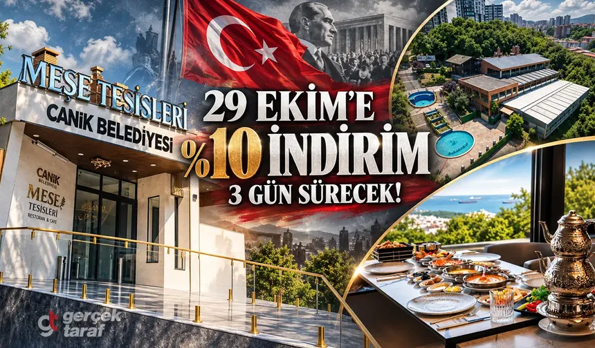 Samsun'da 29 Ekim'e özel yüzde 10 indirim! Üç gün sürecek