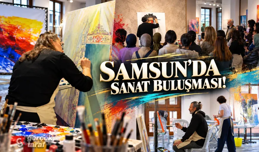 Samsun'da Sanat Çalıştayı Başladı! Sergi Tarihi de Belli Oldu