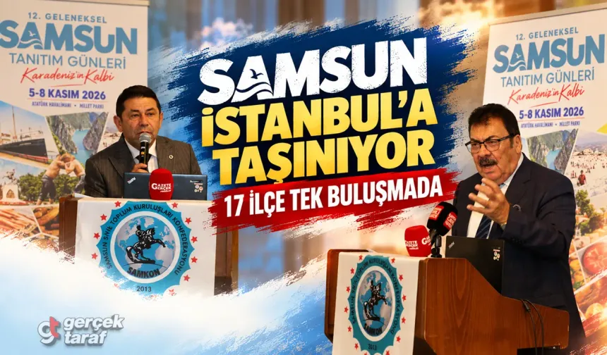 Samsun Tanıtım Günleri için geri sayım başladı