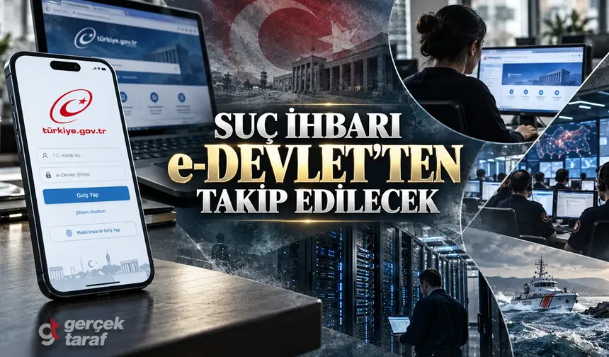 e-Devlet'e yeni özellik geliyor! Suç ihbarları takip edilecek