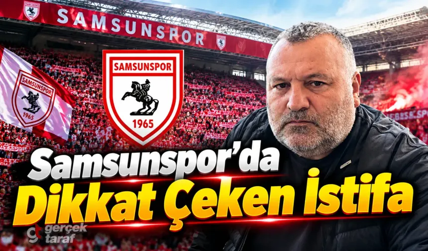 Samsunspor Taraftar Grupları Başkanı Tonguç Ali Anıl İstifa Etti