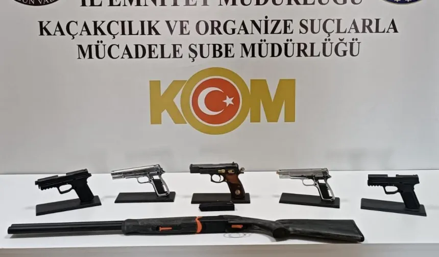 Samsun İlkadım ve Atakum'da Silah Operasyonu
