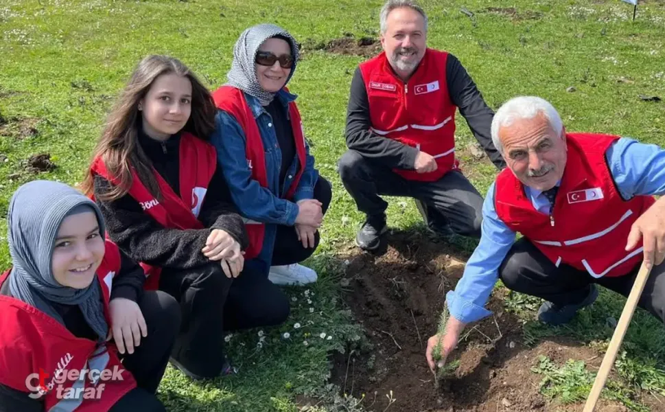 Samsun’da “Kızılay Ormanı” Projesi Büyüyor: Her Kan Bağışına 3 Fidan
