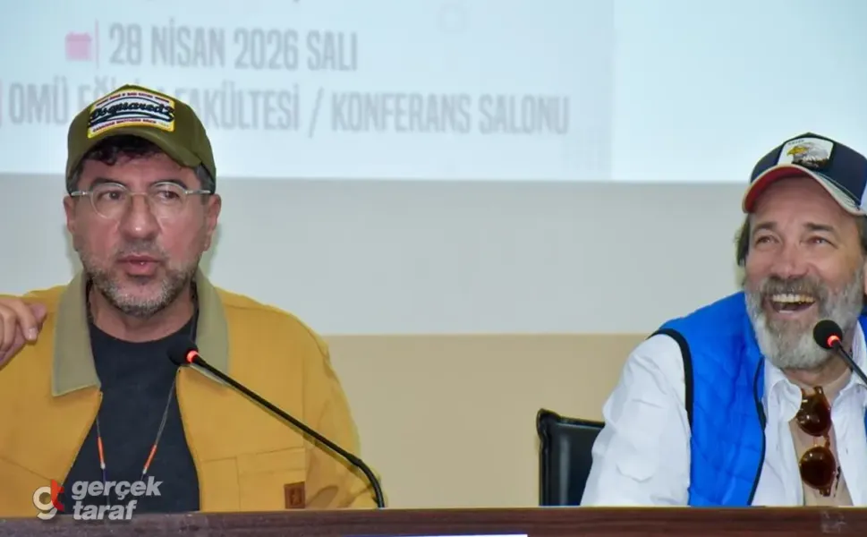 Hakan Bilgin ve Yosi Mizrahi Samsun'da öğrencilerle buluştu