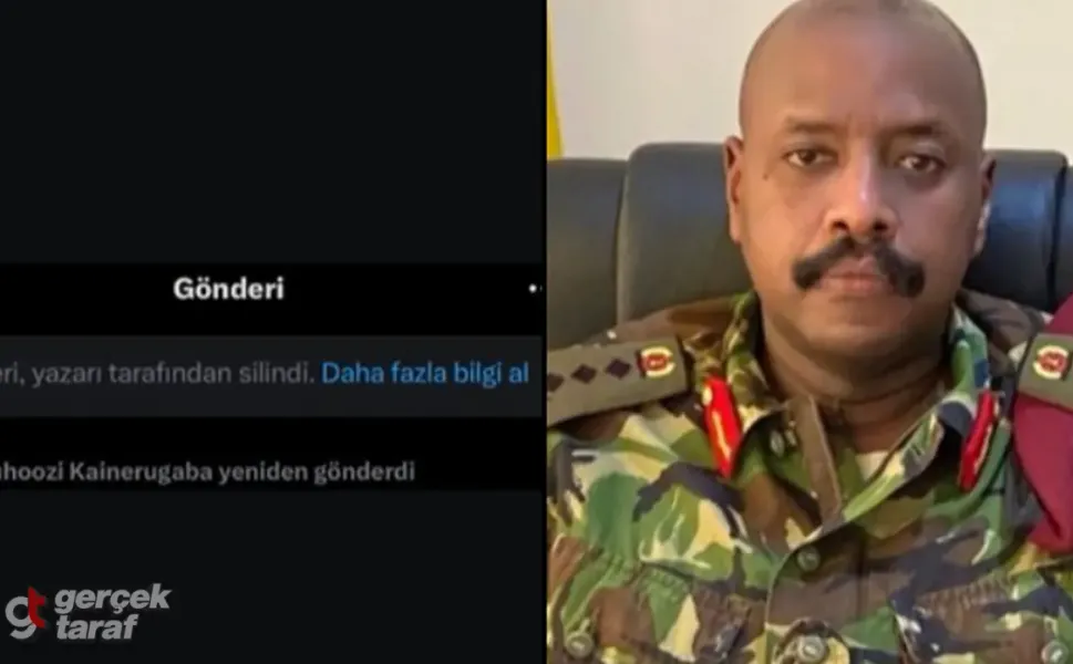 Uganda Ordusu Komutanı Kainerugaba, Türkiye’ye yönelik tehdit paylaşımlarını sildi