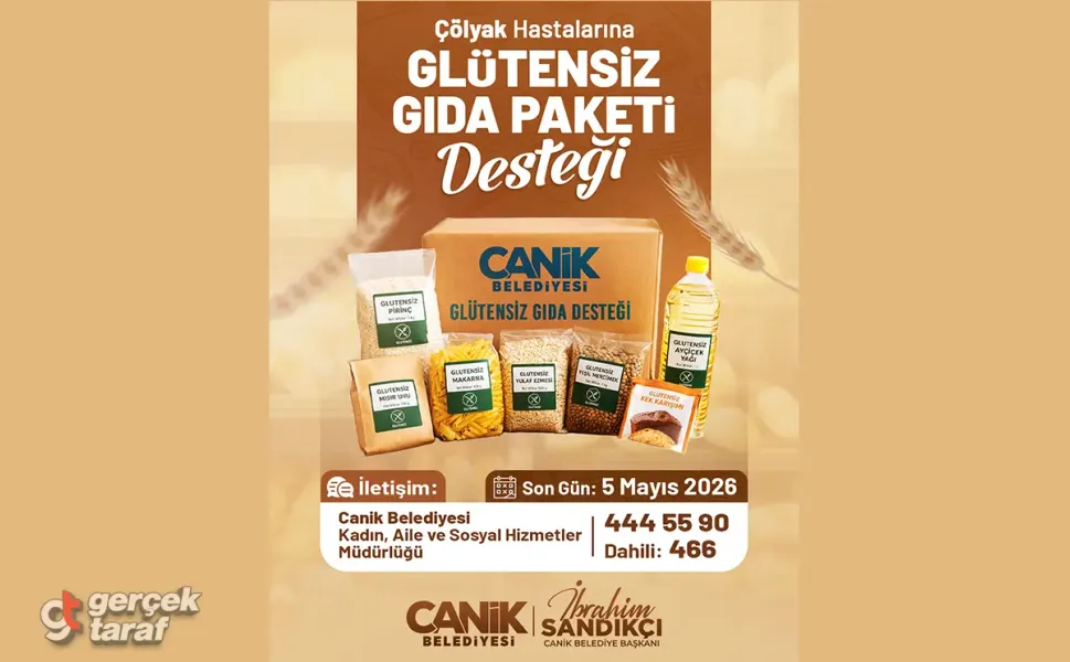 Canik Belediyesi Çölyak Hastalarına Glütensiz Gıda Paketi Dağıtıyor