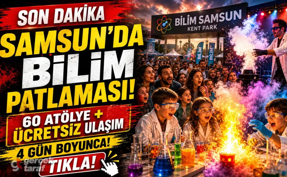 4 gün boyunca bilim şovu! Kaçıranlar üzülür!