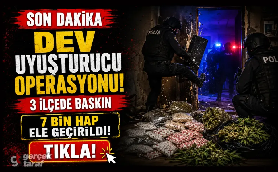 Polis bastı: Evlerden uyuşturucu fışkırdı!