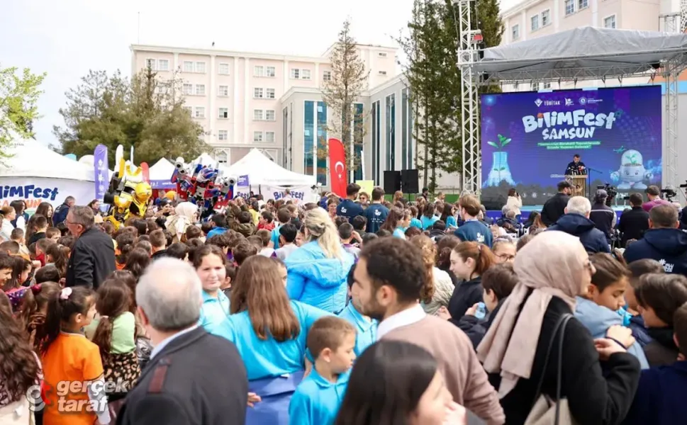 Samsun’da Bilim Meşalesi Yandı: BİLİMFEST’e İlk Günden Yoğun İlgi!