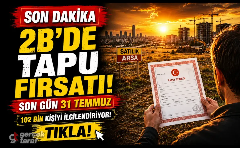 Tapu fırsatı geri geldi, haklar geri veriliyor