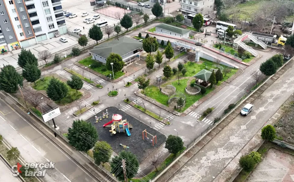 Samsun İlkadım’da Miniklerden Renkli Trafik Eğitimi