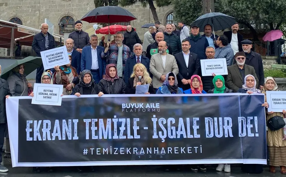 Samsun’da Temiz Ekran Hareketi basın açıklaması: Arzu Şenkan’dan “kültürel işgal” uyarısı