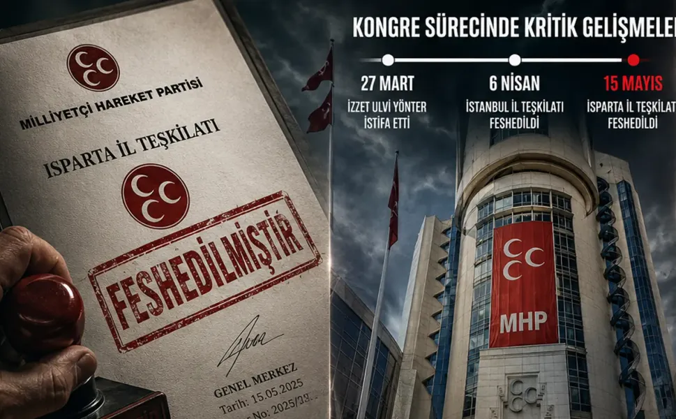 MHP'de Isparta İl ve 13 İlçe Teşkilatı Feshedildi, Yerine Osman Gülay Atandı