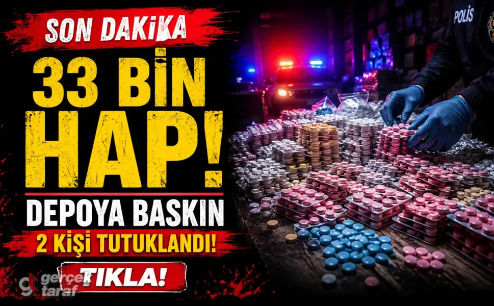 Samsun'da depodan uyuşturucu fışkırdı