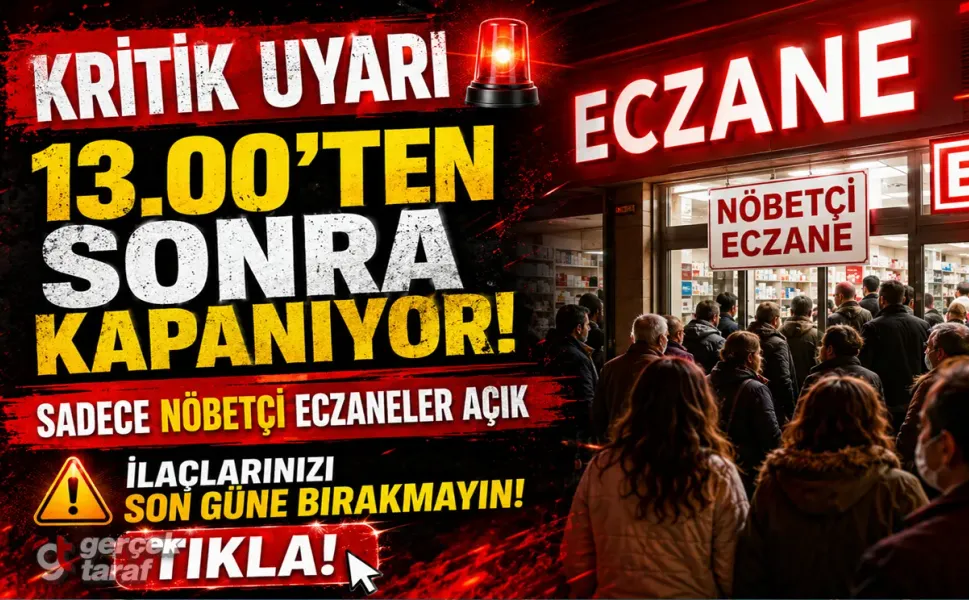 Samsun'da eczaneler için kritik uyarı, saat 13'ten sonra kapanacak!