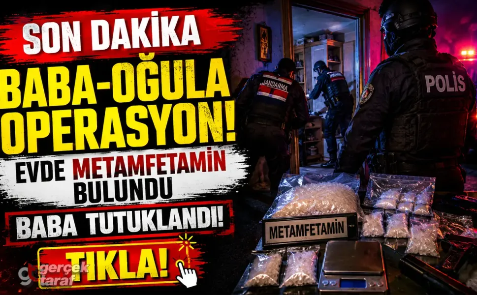 Baba oğul uyuşturucu satıcısı çıktı